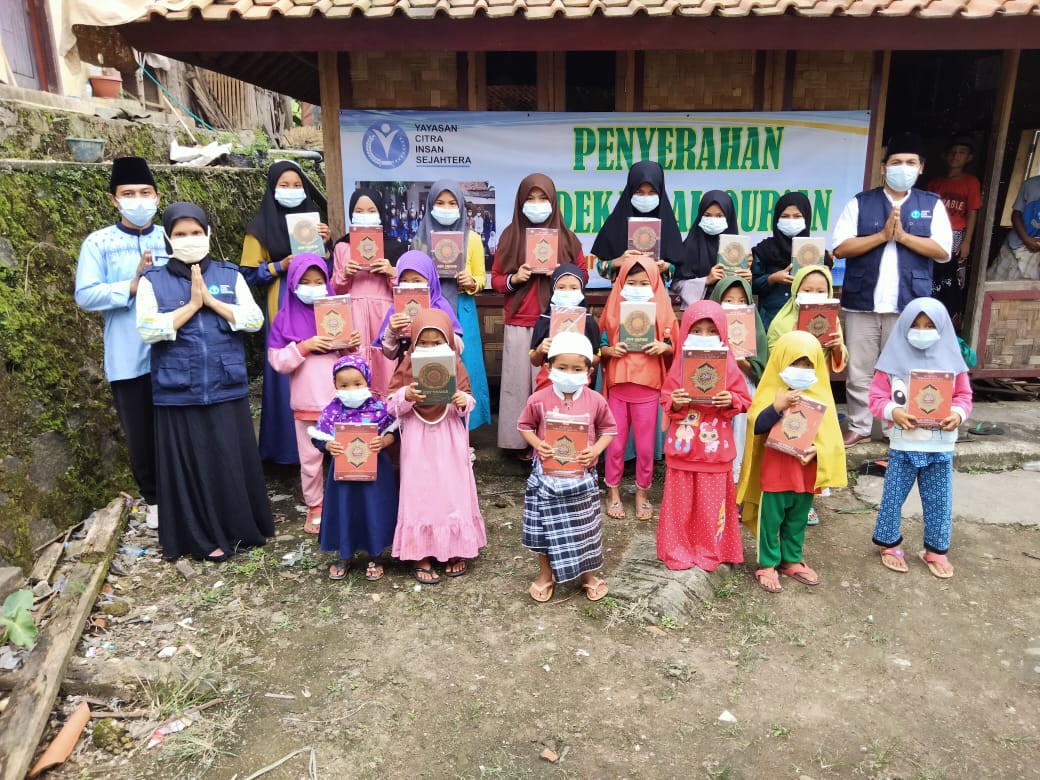 Read more about the article Laporan Kegiatan penyerahan Sedekah Al Qur’an 22 mei 2021