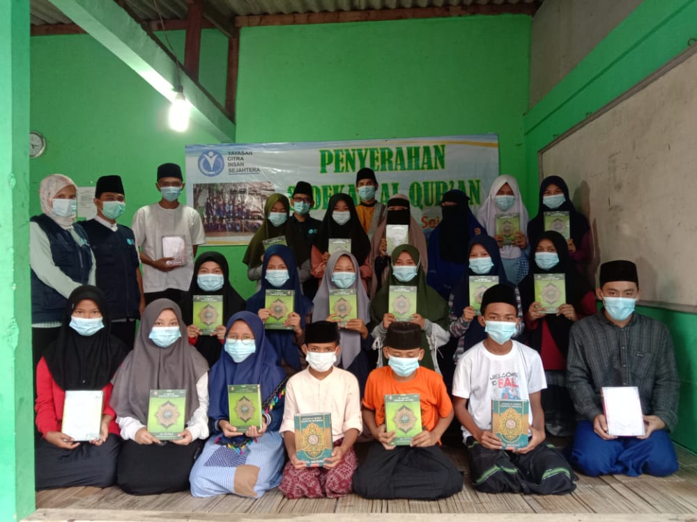 sedekah Al Quran di Ponpes Hidayatussibyan
