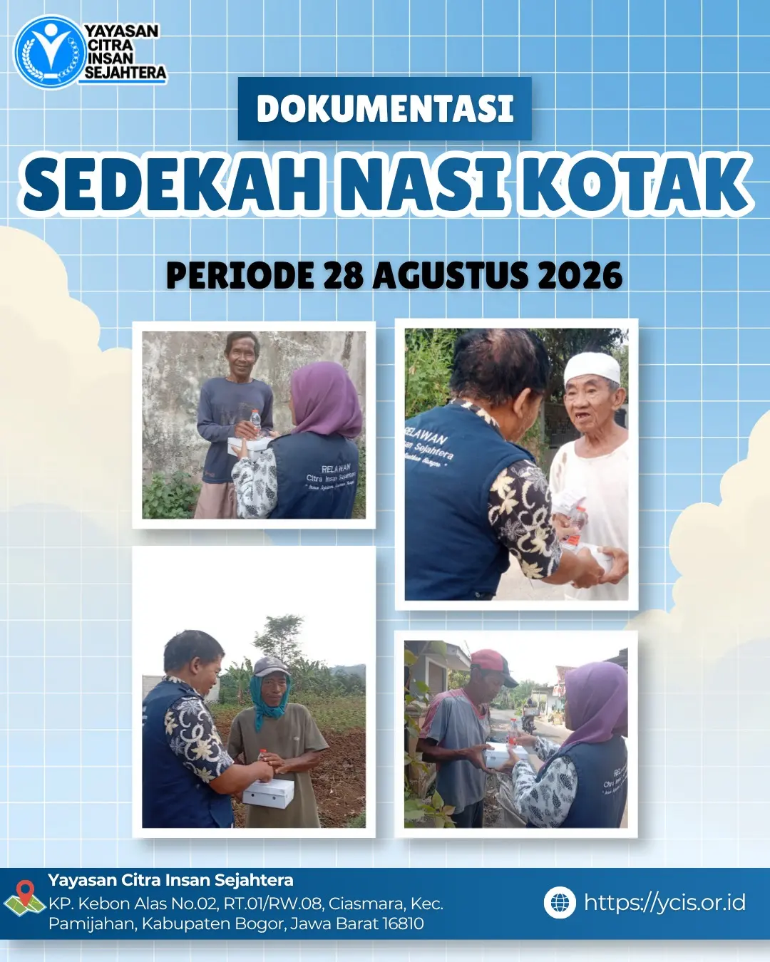 Read more about the article Laporan Sedekah Nasi Kotak 28 Agustus 2026