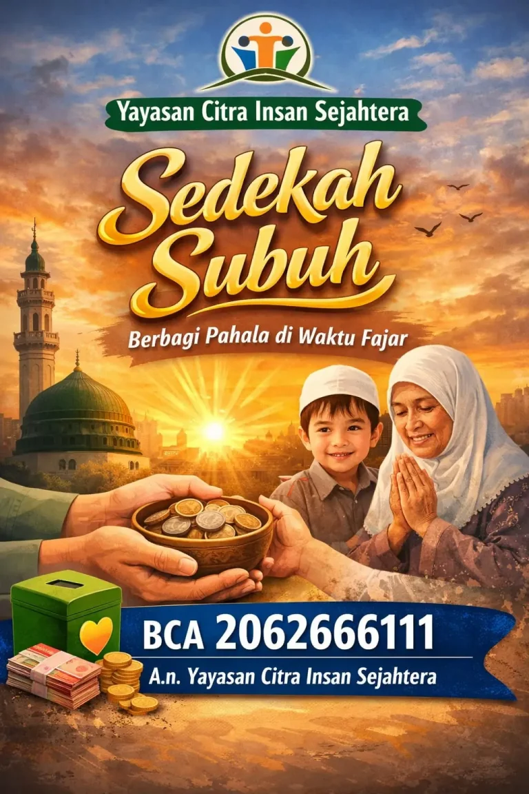 Kebiasaan Baik Sedekah Subuh